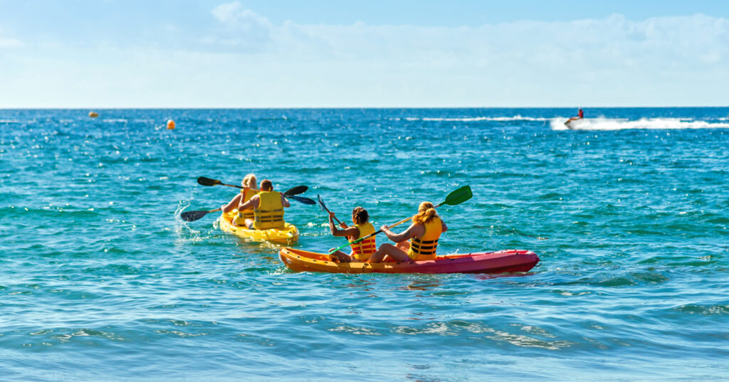 Kayak en Benidorm.