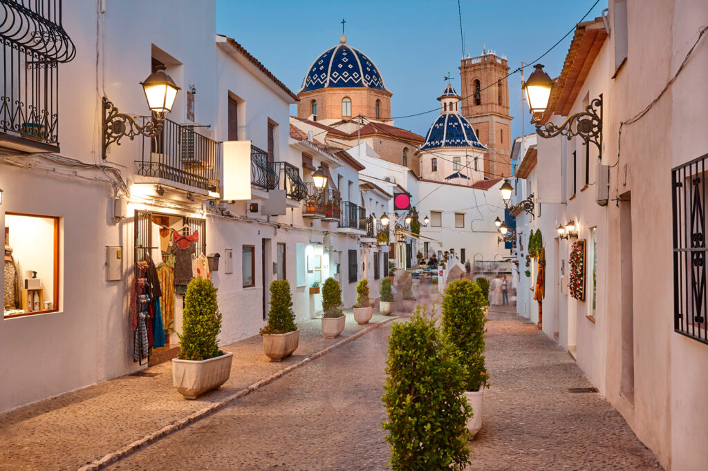 Calles de Altea.