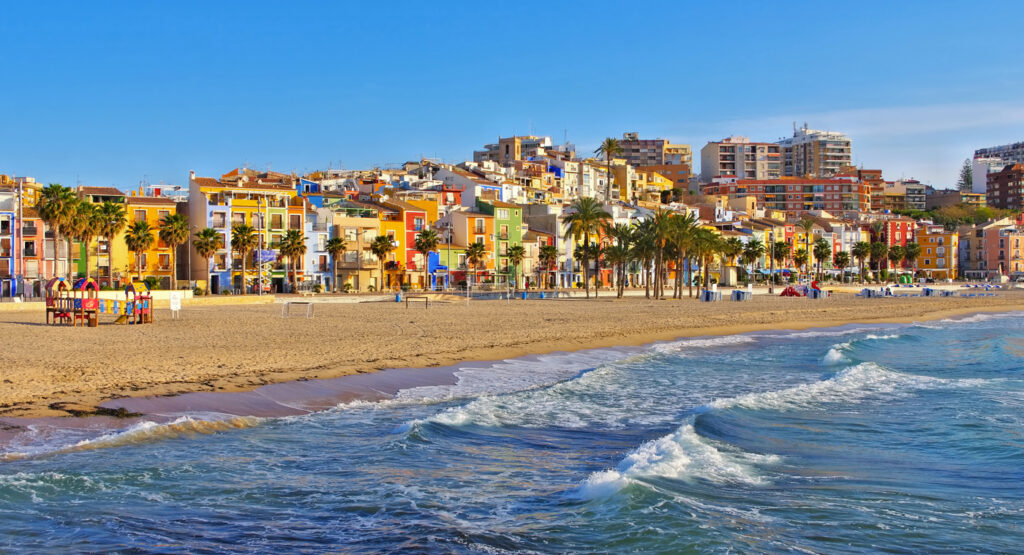 Playa de Villajoyosa.