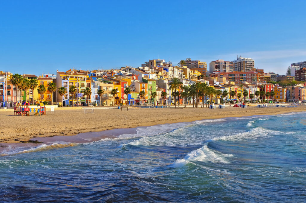 Playa de Villajoyosa.