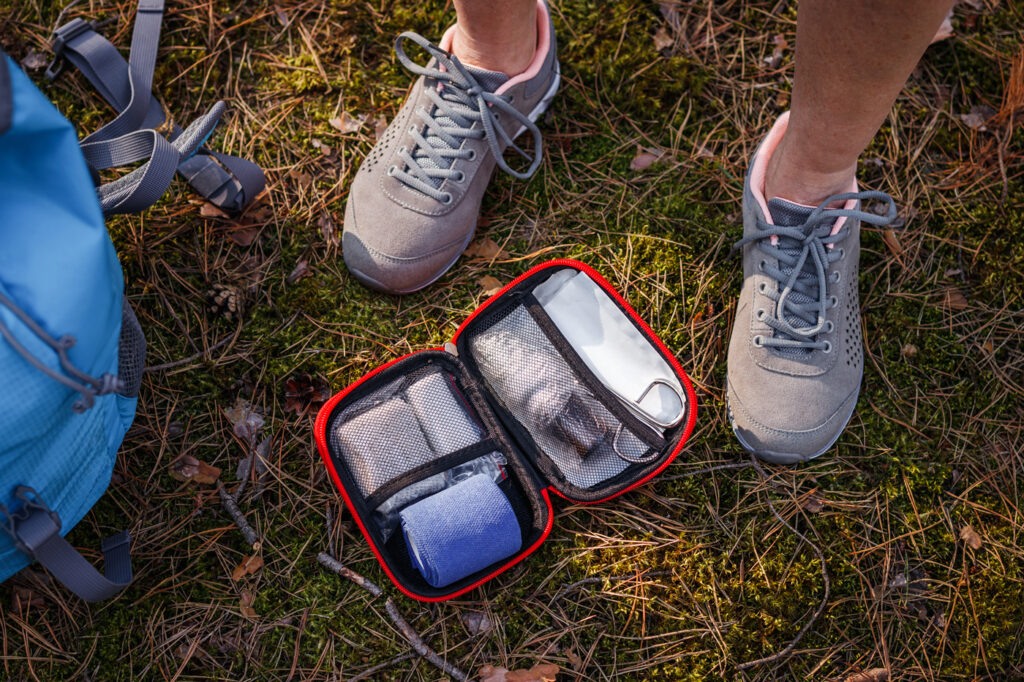 Kit de emergencia campista.